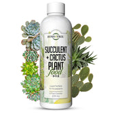 Element Nutrients Home + Tree succulent fertilizer bottle promotes vibrant, easy-care succulents.