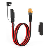 ELFCULB XT60 to SAE extension 2ft cable for portable power connections
