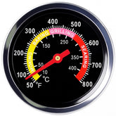 ELFFILLA BBQ Thermometer with oversized dial for quick temperature readings during grilling