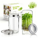 Elitrivox sprouting kit stack design improves airflow for quicker sprouts.