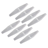 Emiif 8 Pcs metal blade-head for cordless mower with durable cutting edge