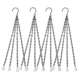 EMPHY 4Pack hanging chain for bird feeder with sturdy 20 lb capacity.