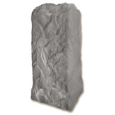 Emsco Group 2236 monolith landscape rock hides utilities and blends with natural surroundings.
