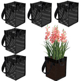 Emsiok six-pack mesh pond plant baskets with strong build for durable water use