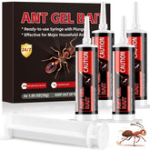 Enbabbor 4 Tubes Ant Gel Bait for indoor and outdoor use targets common ants.