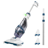 ENHULK Pro cordless pool vacuum head with a 13.4 inch cleaning surface for faster debris pickup