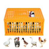 Enjoy Plush Poultry Carrier Crate showing capacity for 10–13 birds during safe transport