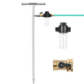 enomol stainless steel deep root watering tool with four exit holes for efficient irrigation.
