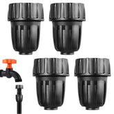 EoaMen drip adapter 3/4 to 1/2 connects faucet to tubing for efficient watering.