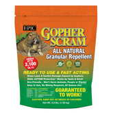 EPIC Repellents Gopher Scram granular repellent bag protects up to 2,100 square feet outdoors.