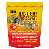 Epic Repellents Rabbit Scram granules and bag for outdoor use deterring rabbits