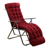 ERWUDEling patio lounge chair cushion 67-inch with non-slip bottom for stable outdoor seating