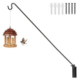 ERYTLLY extended reach deck hook on wall pole, adjustable from 28 to 43 inches for flexible hanging