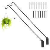 ERYTLLY wall-mounted deck hook with extendable arm for flexible outdoor hanging.