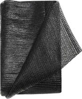 e.share shade cloth 6ft by 6.5ft black mesh blocks sun while allowing airflow.