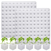 Eshylala hydroponic sponge set with 200 small sponges for seedling growth