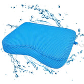 Esme L&H shower seat cushion close-up, breathable 4D fabric for quick-drying comfort