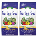 Espoma 10-10-10 Garden Food bag, 2-pack, ready for spring feeding of flowers and vegetables.