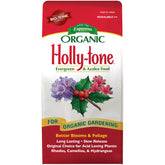 Espoma Holly-Tone 4 lb bag front view for easy outdoor use.