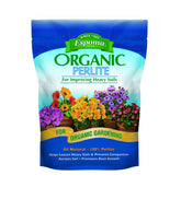 Espoma Organic Perlite bag closeup showing pure aeration for healthier soil
