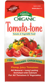 Espoma Tomato-tone bag front for organic tomato fertilizer