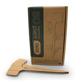 EssenZiell+ bamboo labels for herbs and seedlings provide clear labeling with eco-friendly appeal.