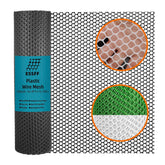 ESSFF Pet & Garden Safeguard roll in black netting protects poultry and pets outdoors.