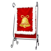 ESTTOP scroll garden flag stand with ornate scrollwork enhances curb appeal for outdoor spaces