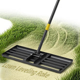 ETICSIPA lawn leveling rake blade 30x10 for quick ground leveling.