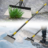 EUIJOIP snow ice scraper with 60-inch handle for easy winter cleaning