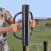 EUIJOIP fence post driver 12lb enables fast, reliable post installation.