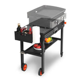 EUTRKei grill table top view showing spacious prep surface for cooking.