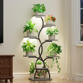 EVAWOO plant stand with grow light 8 tier for thriving indoor greens
