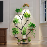 EVAWOO plant stand with grow lights shows quick assembly for your space