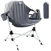 EVER ADVANCED Kids Hammock Chair foldable frame for quick outdoor seating