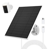 EverExceed Wyze solar panel front view for outdoor camera charging.