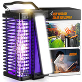 Evolpol bug zapper front view with 4200V grid for rapid insect elimination.