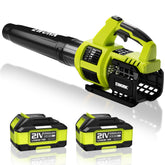EWORK cordless leaf blower with a compact design for easy handling.
