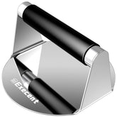 Execent Smash Burger Press top view showing the 5.5-inch surface for even patties