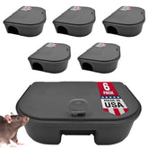 Exterminators Choice mouse bait station compact design for discreet placement.