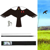 eyijklzo bird scarer kite over crops deterring birds without harm