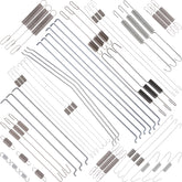 Eyoloty 54Pcs throttle springs kit pack shown for quick, reliable replacements.