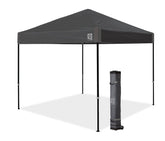E-Z UP Ambassador 10x10 canopy with extended frame for extra interior space.