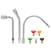 EZALOR extension wand 30-degree for precise gutter cleaning from the ground