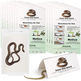 Ezoon snake glue trap opened for easy outdoor setup.
