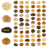 Fabbay engraved inspirational stones pack for gifts and decor