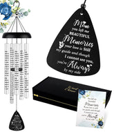 Fabuday sympathy wind chimes outdoors enhance a peaceful memory space