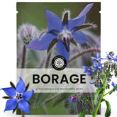 Family Sown borage seeds packet ready for planting and reliable germination.