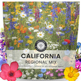 Family Sown California Regional Mix seeds pouch, ready for easy planting.