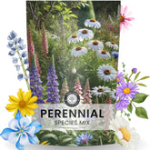 Family Sown Perennial Mix 4oz pouch ready for border planting.